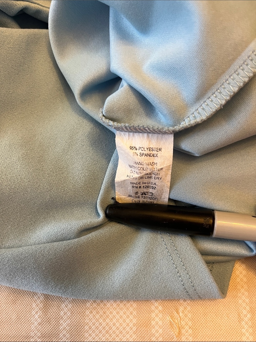 Pinkblush Light Blue Off-Shoulder Ruffle Mini Dress - Picture 5 of 8